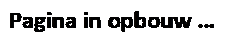 Tekstvak: Pagina in opbouw 